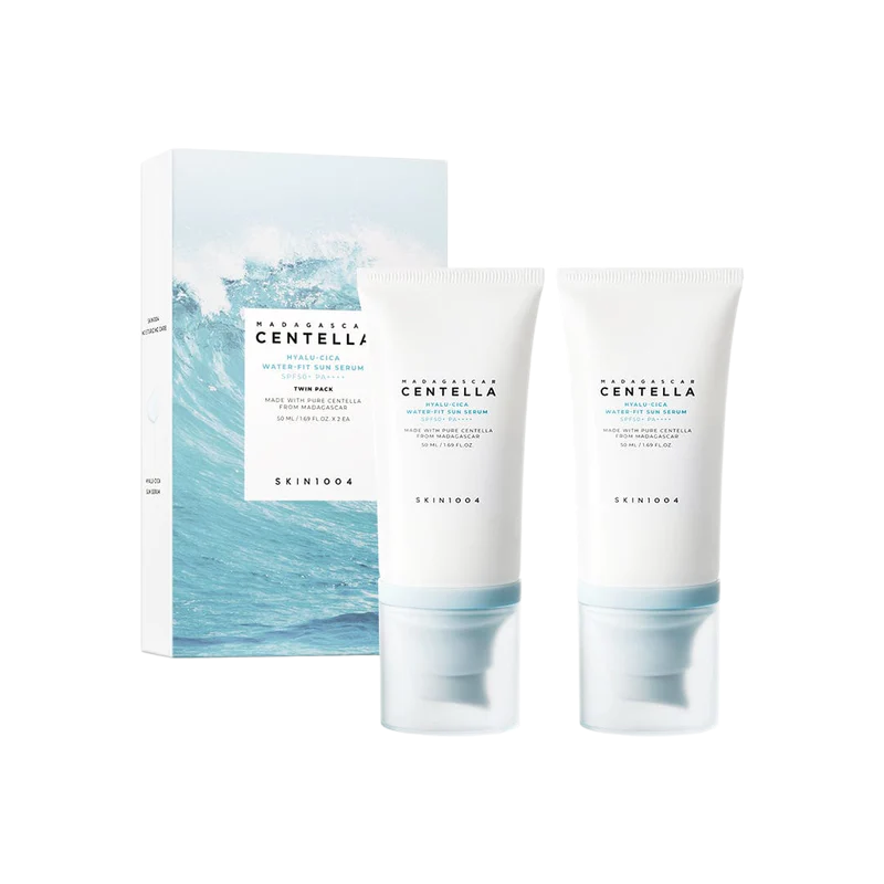SKIN1004 Madagascar Centella Hyalu-Cica Water-Fit Sun Serum ( Twin Pack )