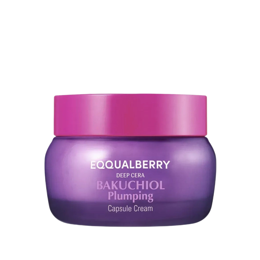 EQQUALBERRY BAKUCHIOL PLUMPING CAPSULE CREAM - 50ml