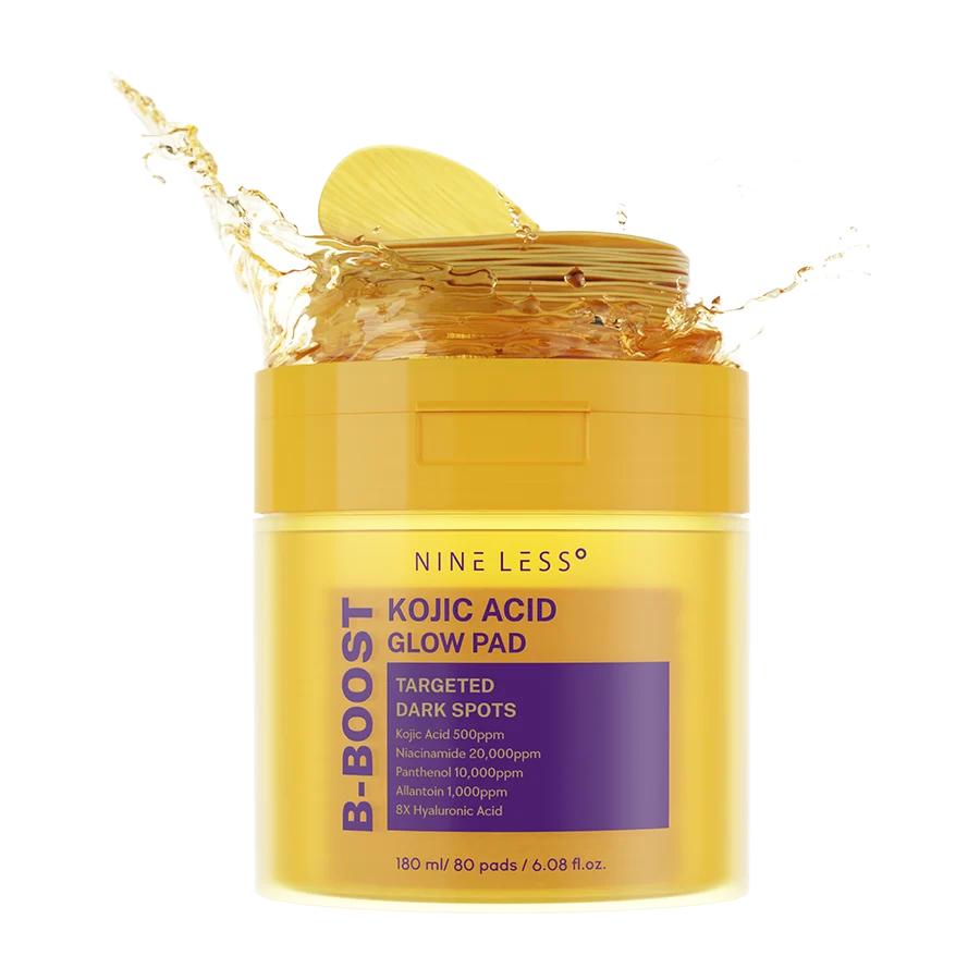 NINE LESS B-Boost Kojic Acid Glow Toner Pad (80 pads)
