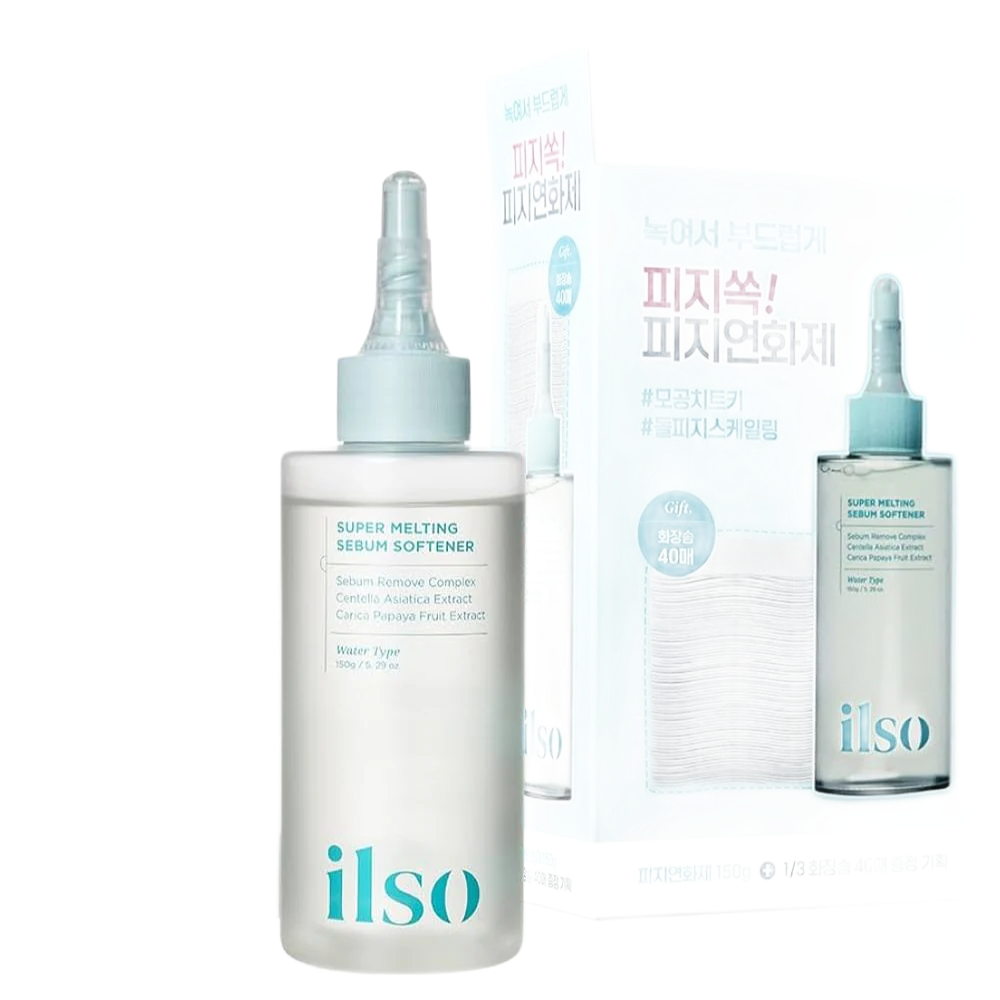 Ilso SUPER MELTING SEBUM SOFTENER (COTTON PAD 40pcs) SET