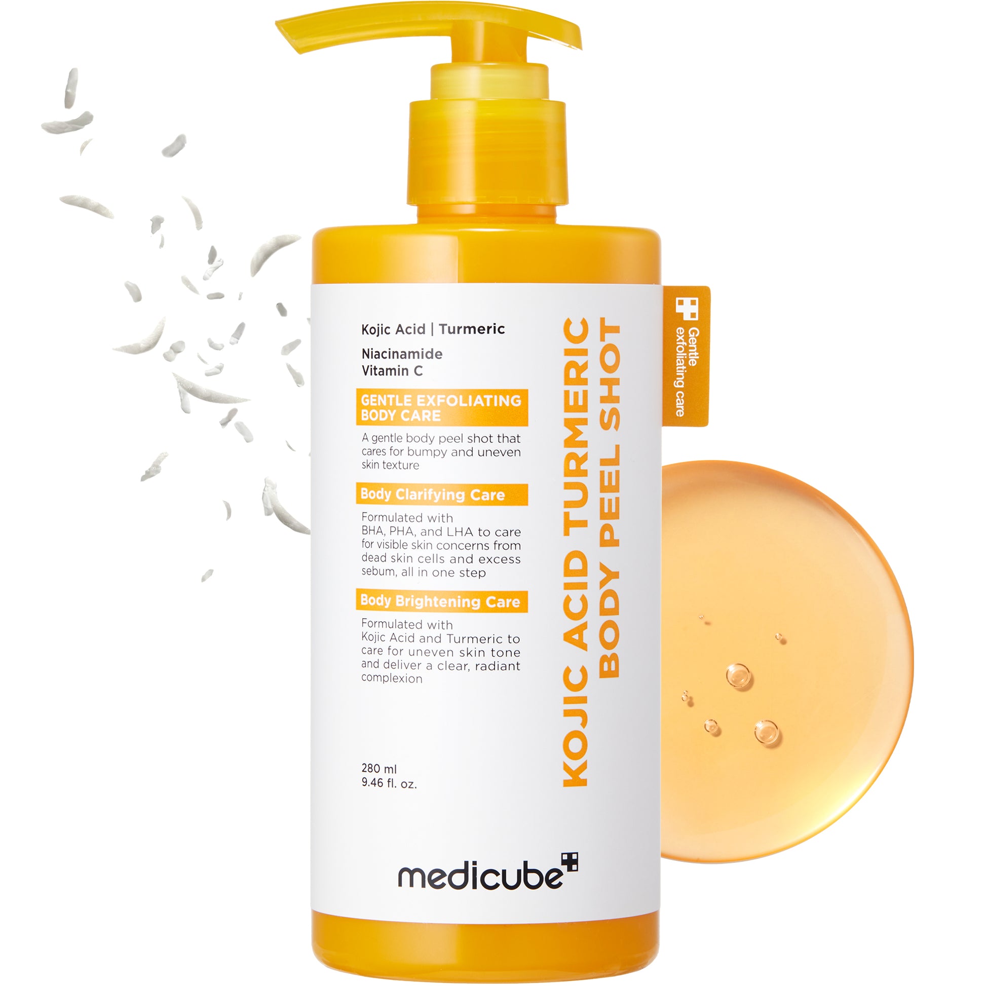 Medicube KOJIC ACID TURMERIC BODY PEEL SHOT - 280ml