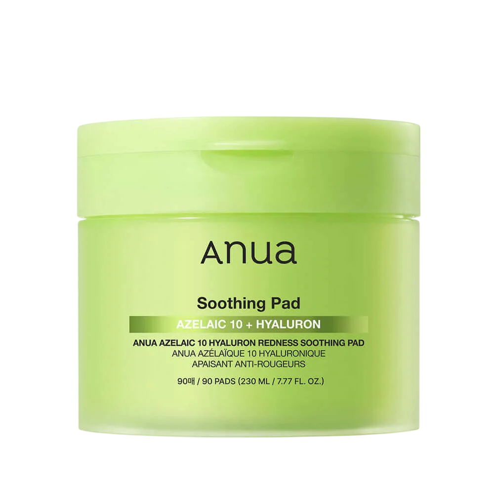 ANUA AZELAICACID 10 HYALURON REDNESS SOOTHING PAD - 90pcs