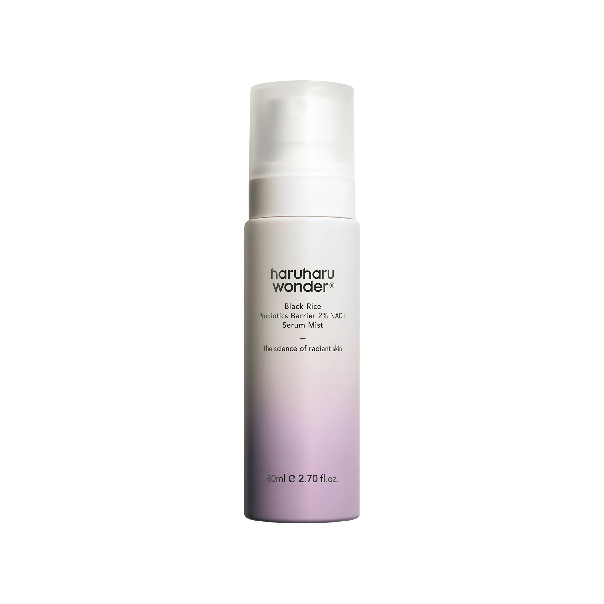 Haruharu Wonder Black Rice Probiotics Barrier NAD+ Serum Mist - 80ml